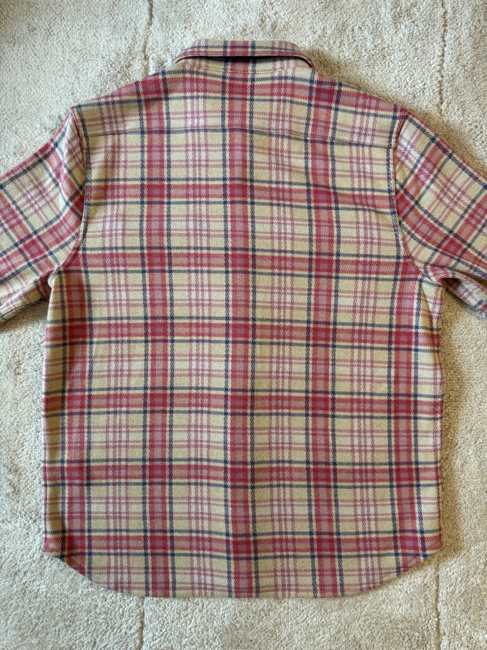 J. Crew Men's ultra soft Plaid Button-Down Shirt